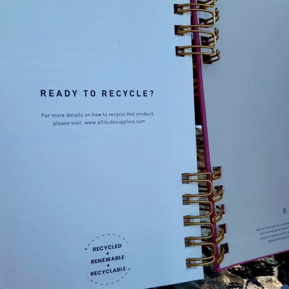 2024/2025 Altitude Mauve Pink Planner
